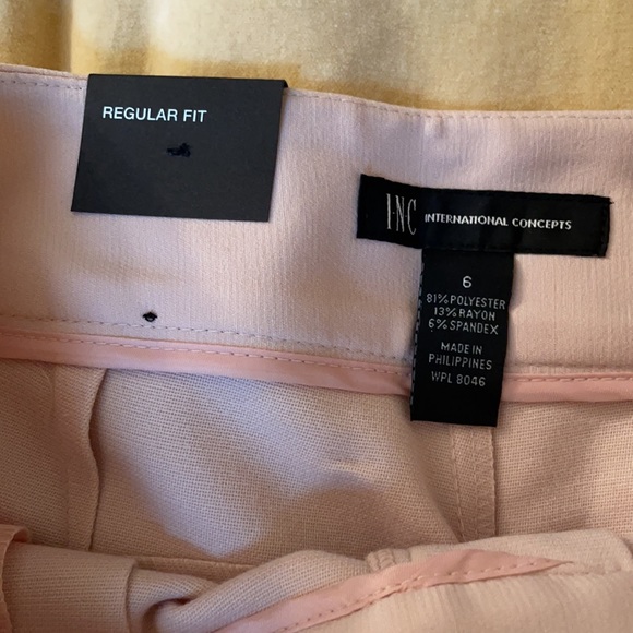 INC international concepts cropped wide leg pants - Picture 4 of 5